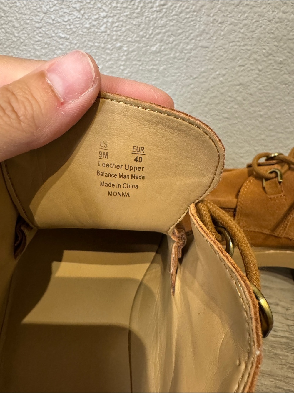 Sam Edelman Monna Cognac Suede Lug Sole Platform Oxford Shoes Size 9 - Picture 6 of 8